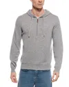Mette Cashmere 1-4-zip Hoodie In Gray