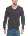 Mette Cashmere V-neck Sweater In Gray