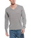 Mette Cashmere V-neck Sweater In Gray