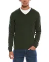 Mette Cashmere V-neck Sweater In Green