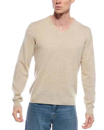 Mette Cashmere V-neck Sweater In Brown