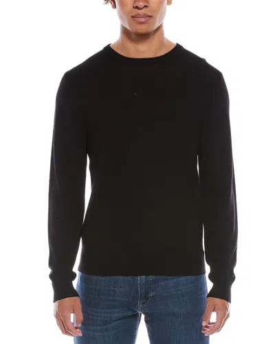 Mette Merino Wool Crewneck Sweater In Black