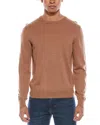 Mette Merino Wool Crewneck Sweater In Brown