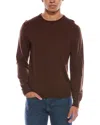 Mette Merino Wool Crewneck Sweater In Brown