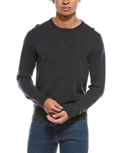 Mette Merino Wool Crewneck Sweater In Gray