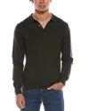 Mette Merino Wool Polo Sweater In Black