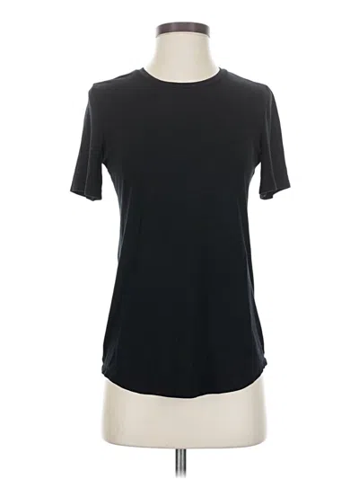 Pre-owned Meundies Active T-shirt In Black