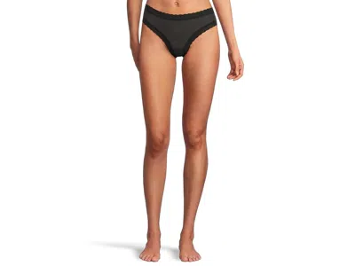 Meundies All Over Lace Tanga In Black