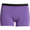 Meundies Boyshort Briefs In Purple