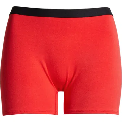 Meundies Boyshort Briefs In Tomato