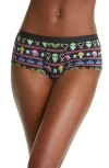 Meundies Print Briefs In Cosmic Mistletoe