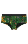 Meundies Cheeky Briefs In Meowy Christmas