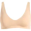 Meundies Dreamseam Plunge Bralette In Latte