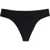 Meundies Dreamseam Thong In Black