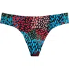 Meundies Dreamseam Thong In Painted Dots