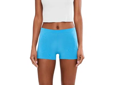 Meundies Feel Free Boyshorts In Blue