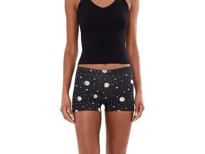 Meundies Feel Free Boyshorts Women's Underwear Gravity: Sm In Black