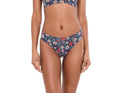 Meundies Feel Free Thong Women's Lingerie Sweet Bloom: Lg