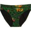 Meundies Feelfree Bikini In Meowy Christmas