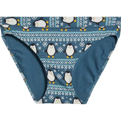 Meundies Feelfree Bikini In Penguin Sweater