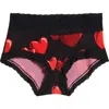 Meundies Feelfree Hipster Briefs In Floating Hearts