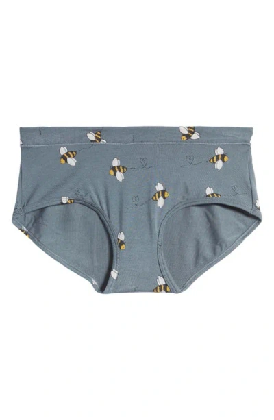 Meundies Feelfree Hipster Briefs In Let It Bee