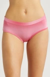 Meundies Feelfree Hipster Briefs In Pink Ombre