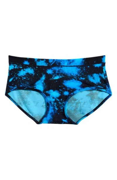 Meundies Feelfree Hipster Briefs In Blue