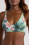 Meundies Feelfree Longline Bralette In Multi