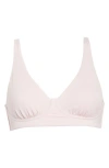 Meundies Feelfree Longline Bralette In White