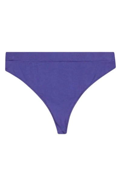 Meundies Feelfree Thong In Blue