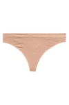 Meundies Feelfree Thong In Sand Dune