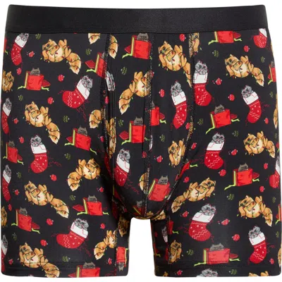 Meundies Stretch Boxer Briefs In Multi