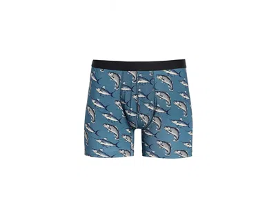 Meundies Ultramodaltm Core Boxer Briefs In Blue