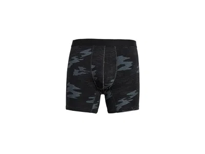 Meundies Ultramodaltm Core Boxer Briefs Men's Underwear Undercover 2.0: Sm In Black