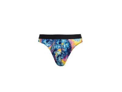 Meundies Ultramodaltm Core Pouch Front Thong In Multi