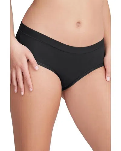 Meundies Women's  Feel Free Hipster Black Stretch Pull On Underwear Jdm655 In Multi