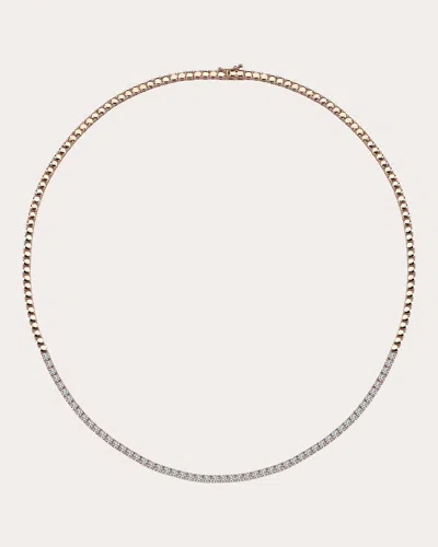 Mevaris Women's Luton Line Necklace In Metallic
