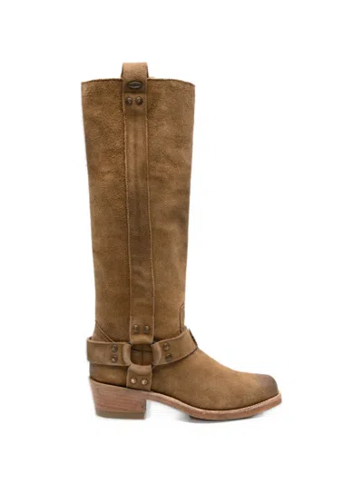 Mexicana Candela Leather Boots In Brown