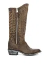 Mexicana Razz Chocolate Texan Boot In Brown