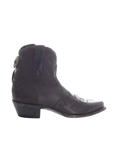 Mexicana Stivaletto Stitched 7 Plus Chocolate In Brown