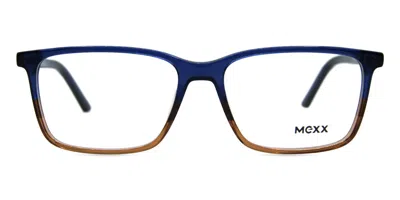 Mexx 2625 400 Men's Glasses Blue Size 55 - Free Lenses - Blue Light Block Available