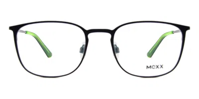 Mexx 2812 100 Occhiali Da Vista Neri Per Uomo (solo Montatura) In Black