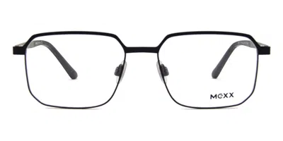 Mexx 2818 100 Occhiali Da Vista Neri Per Uomo (solo Montatura) In Black