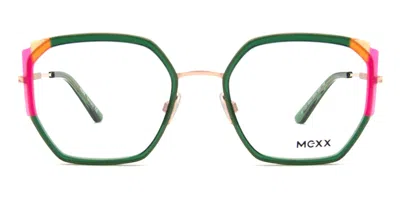 Mexx 2823 400 Occhiali Da Vista Verdi Per Uomo (solo Montatura) In Multi