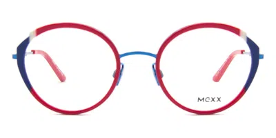 Mexx 2824 300 Occhiali Da Vista Rossi Per Uomo (solo Montatura) In Multi