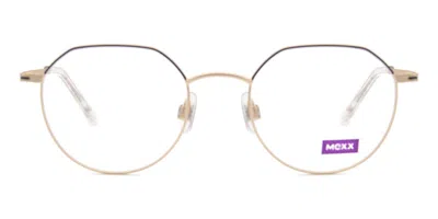 Mexx 5948 100 Occhiali Da Vista Neri Per Uomo (solo Montatura) In Gold