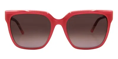 Mexx 6607 200 Women's Sunglasses Pink Size 54 In Burgundy