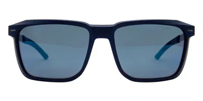 Mexx 6633 Polarized 201 Men's Sunglasses Blue Size 57