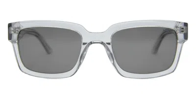 Mexx 6634 300 Men's Sunglasses Clear Size 53 In Gray